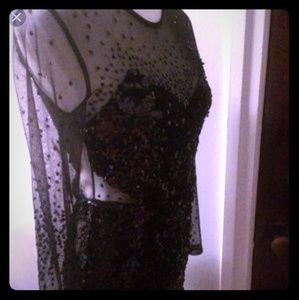 H&M Mesh sequin Dress
